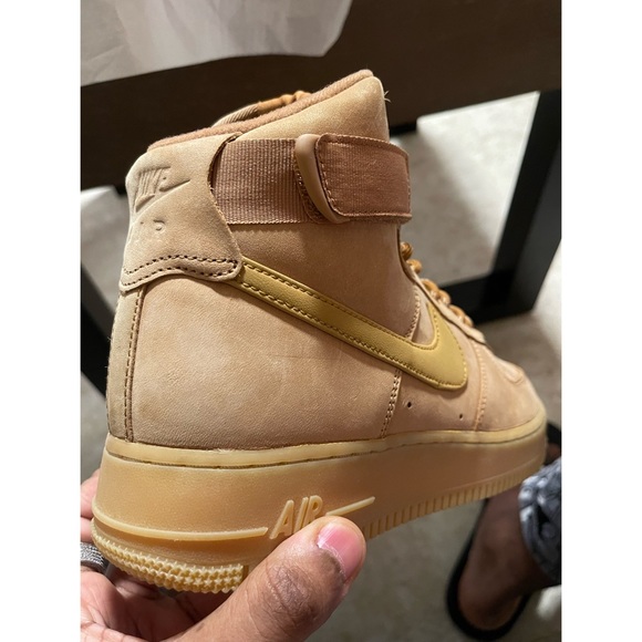 (2017) AIR FORCE 1 HIGH '07 LV8 WB 'FLAX' - Picture 4 of 16